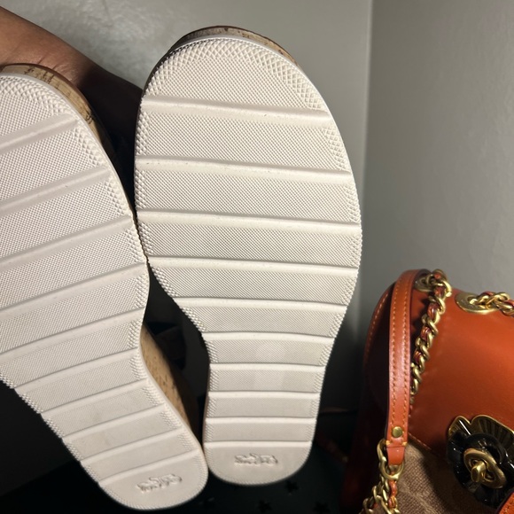 New coach back pack and size 10 espadrilles - Picture 2 of 4